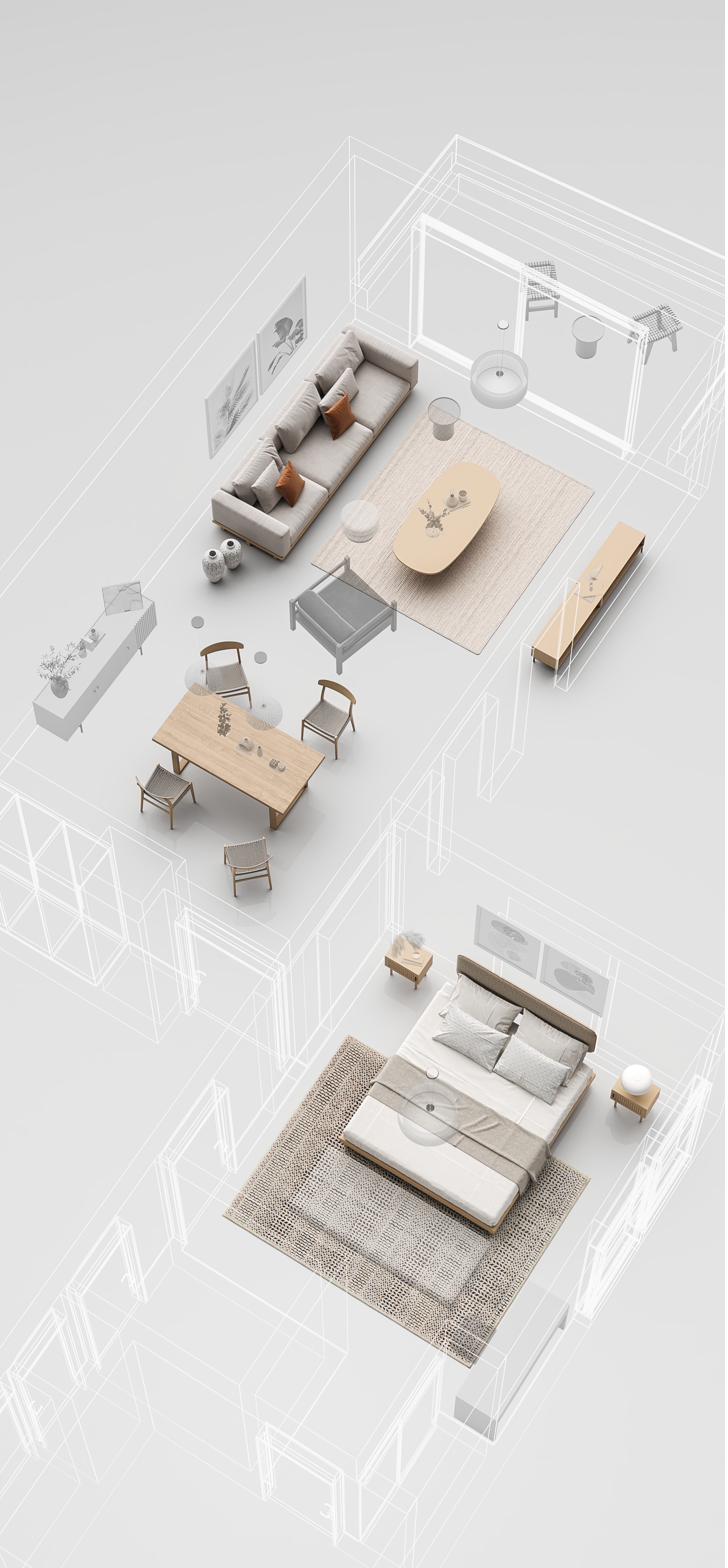 Badia Asas foundation package — furnished Dubai apartment essentials