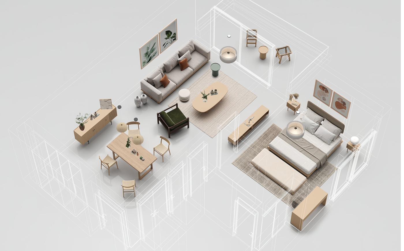 Badia Tamam complete furnished apartment package Dubai